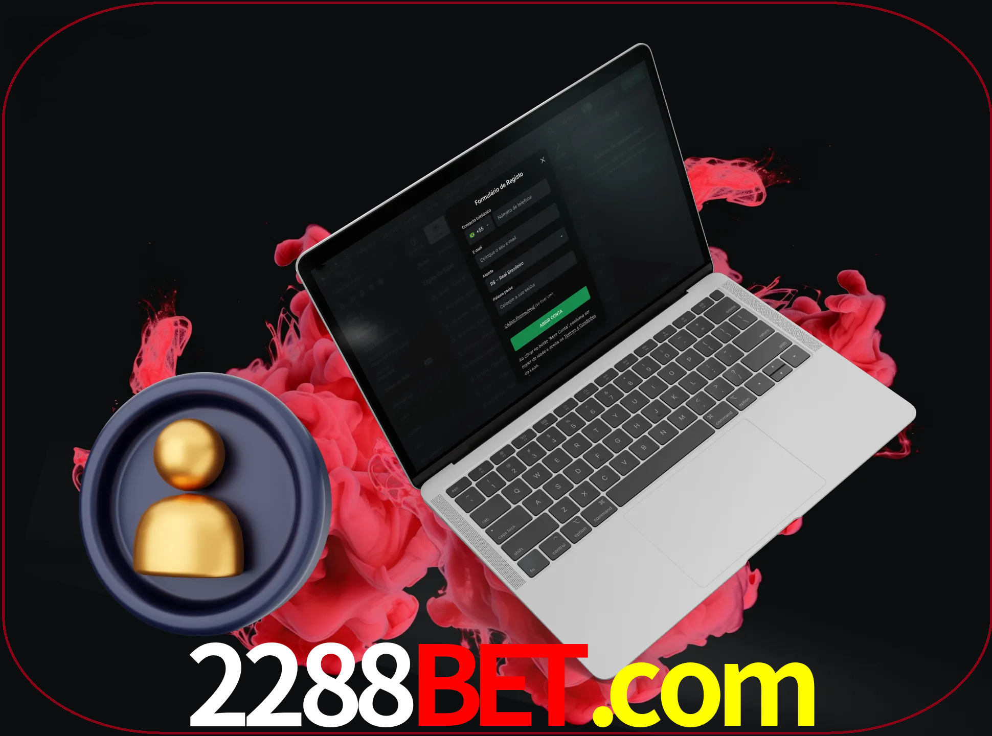 No cabeçalho do site 2288bet, clique no botão que o levará a um formulário especial onde terá de introduzir as suas informações actuais.
